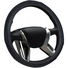 Чехол руля кожаный Texas чёрный М