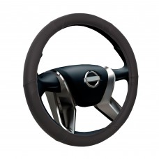 Оплетка на руль экокожа SENATOR VOIN COMBO, М (d=38см)/ЧЕРНЫЙ