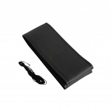 Оплетка на руль экокожа SENATOR VOIN SWIFT СО ШНУРОВКОЙ, М (d=38см)/ЧЕРНЫЙ