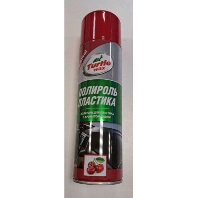Полироль для пластика «Turtle Wax» Вишня, 500мл, PTW02