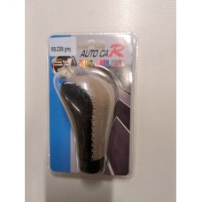 Ручка КПП MS2305 экокожа чёрно-бежевая MS2305