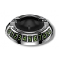 Автовизитка-держатель телефона СЕРЕБРО B086