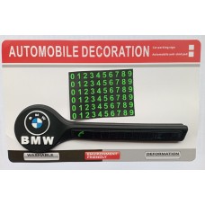 Автовизитка парковочная BMW D168