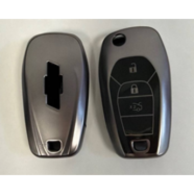 Чехол на ключ CHEVROLET Cruze (материал: TPU-пластик) D505