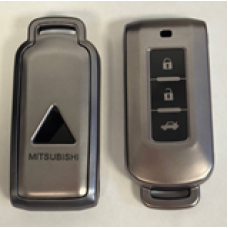 Чехол на ключ Mitsubishi Smart3 кнопки (материал: TPU-пластик) D532