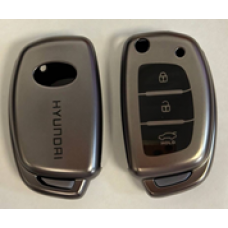 Чехол на ключ HYUNDAI (материал: TPU-пластик) D535