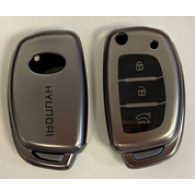 Чехол на ключ HYUNDAI (материал: TPU-пластик) D535