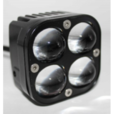 Фонарь светодиодный ACS-MY4F-40W  56mm*56mm*40mm Белый/Жёлтый дальний K182