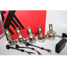 S16-9006 12-24V Светодиодные лампы (комп - 2 шт) с вентилятором 70W/1 лам., 6000K 14000Lm/пара