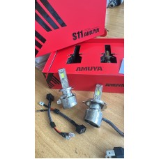 S16-9005 12-24V Светодиодные лампы (комп - 2 шт) с вентилятором 70W/1 лам., 6000K 14000Lm/пара