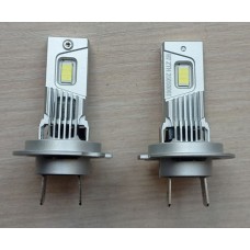 X25-H7 9-16V 6500K CANBUS Светодиодные лампы (комп - 2 шт) с вентилятором и медное охлаждение 35W/1 лампа, 6000 Lm авиацион. алюминий AL6063