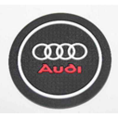 Коврик в подстаканник AUDI (диаметр 72 mm) D125