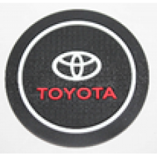 Коврик в подстаканник TOYOTA (диаметр 72 mm) D126