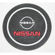Коврик в подстаканник NISSAN (диаметр 72 mm) D130