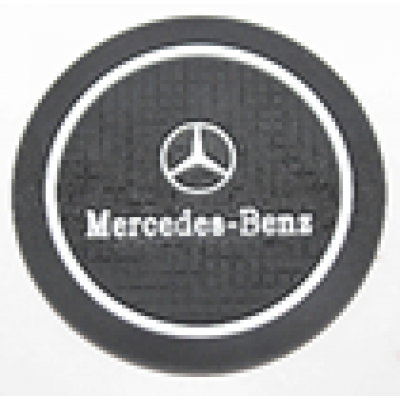 Коврик в подстаканник MERCEDES (диаметр 72 mm) D132