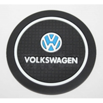Коврик в подстаканник VOLKSWAGEN(диаметр72mm) D133