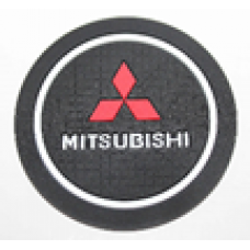 Коврик в подстаканник MITSUBISHI (диаметр 72 mm) D134
