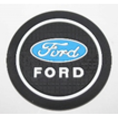 Коврик в подстаканник FORD (диаметр 72 mm) D142