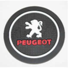 Коврик в подстаканник PEUGEOT (диаметр 72 mm) D144