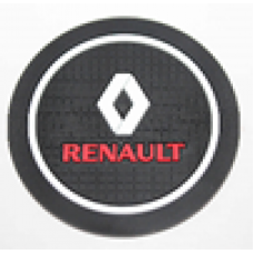 Коврик в подстаканник RENAULT (диаметр 72 mm) D145