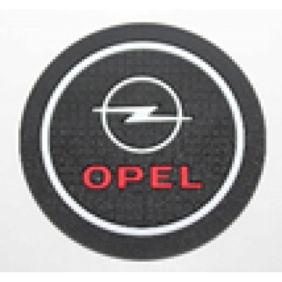 Коврик в подстаканник OPEL (диаметр 72 mm) D152