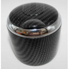 Пепельница с подсветкой в авто CARBON (керамический съёмный стакан) БЕЗ ЛОГОТИПА D271