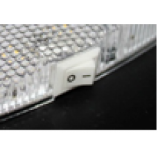 Плафон освещения для авто универсальный 30LED 7W 12-80V 120*90*15 белый H111