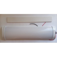 Плафон освещения для авто универсальный 10W 12-80V  (LM-8005) 280*71*20 белый H112