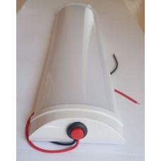 Плафон освещения для авто универсальный 10W 12-80V  (LM-8005) 280*71*20 белый H112