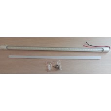 Плафон освещения для авто универсальный 36LED 10W 12-80V  (LM-T5-500mm) 500mm*20*15 белый H113