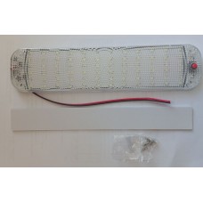 Плафон освещения для авто универсальный 72LED 12W 12-80V  250*60*10mm белый H116