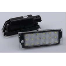 Светодиодные фонари подсветки номерного знака для RENAULT 3W 12V (компл - 2 шт) OEM: 8200480127, 265108474R PZD0085