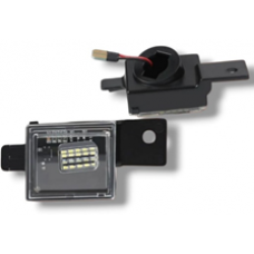 OR-71207 Светодиодные фонари подсветки номера для Chevrolet Silverado 2014, GMC (компл - 2 шт) Черная плата OEM: GM2875100, GM2875101, 23251664, 23251665 Z074