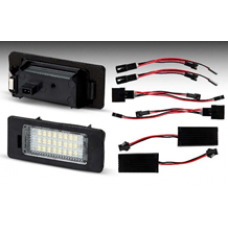 ZL-N03/OR-71403 Светодиодные фонари подсветки номера для Skoda Fabia Ii, SUPERB, YETI, VAG (CANBUS) (компл - 2 шт) OEM: 9337124767, 1K9943021, 1K9943021A, 1K9943021B, 3AF943021 Z057
