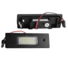 Фонари светодиодные подсветки номера для BMW, MINI COOPER 3W 12V (компл - 2 шт) OEM: 63267165735, 63267193294 PZD0002
