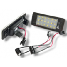 Фонари светодиодные подсветки номера для CHEVROLET, CADILLAC, GMC 3W 12V CANBUS (компл - 2 шт)   OEM: GM13590043, 13590043 PZD0173