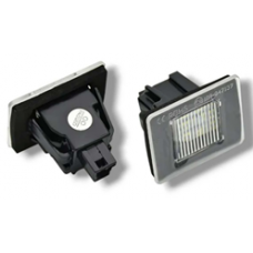 Фонари светодиодные подсветки номера для MERCEDES-BENZ 3W 12V (компл-2 шт)OEM:A0009062903, A1729061100