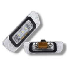 Светодиодные фонари подсветки номерного знака для Mercedes-Benz  2W 12V (компл-2шт)OEM: 2518200166/A, 251 820 01 66/A, 251820016