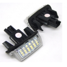 Светодиодные фонари подсветки номерного знака для TOYOTA 3W 12V  (компл-2шт)OEM: 81270-OD120