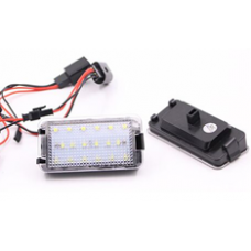 Светодиодные фонари подсветки номерного знака для SEAT 3W 12V (компл-2шт)OEM: 5P0943021