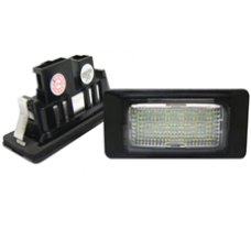 Светодиодные фонари подсветки номерного знака для AUDI, VOLKSWAGEN, SEAT 4,8W 12V (компл-2шт)OEM: 16D943021, 5N0943021, 5N09430B