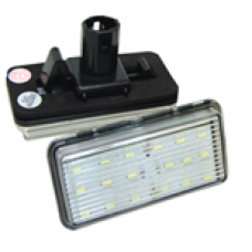 Светодиодные фонари подсветки номерного знака для TOYOTA, LEXUS 3W 12V (компл-2шт)OEM: 81271-60332, 81270-60330, 81270-60331