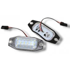 Фонари светодиодные подсветки номера для TOYOTA, LEXUS 3W, 12V (компл - 2 шт) OEM: 81271-24010, 8127124010