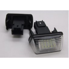 Светодиодные фонари подсветки номерного знака для PEUGEOT, CITROEN 3W 12V (компл - 2 шт) OEM: 6340A3 PZD0031
