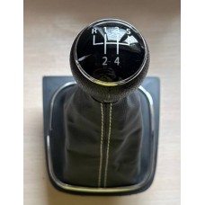 Ручка КПП с чехлом для VW Golf 6 MK5, MK6 (2005-2014) (CXVW-11) P011
