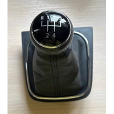 Ручка КПП с чехлом для VW Golf 6 MK5, MK6 (2005-2014) (CXVW-12) P012