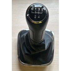 Ручка КПП с чехлом для VW POLO (2011-2014) (CXVW-42) P019