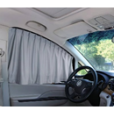 KCC-4560G-D Шторки солнцезащитные 45х60 см (компл - 4 шт) серые T034