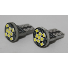 Светодиод T10 NEW 2016-8SMD 12V белый V0536