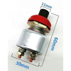 Выключатель 2-контактный без фиксации ON-OFF 5A 12-24V Q099
